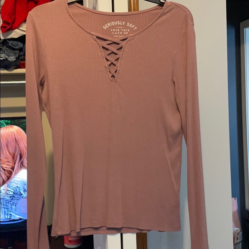 Crossed from long sleeve